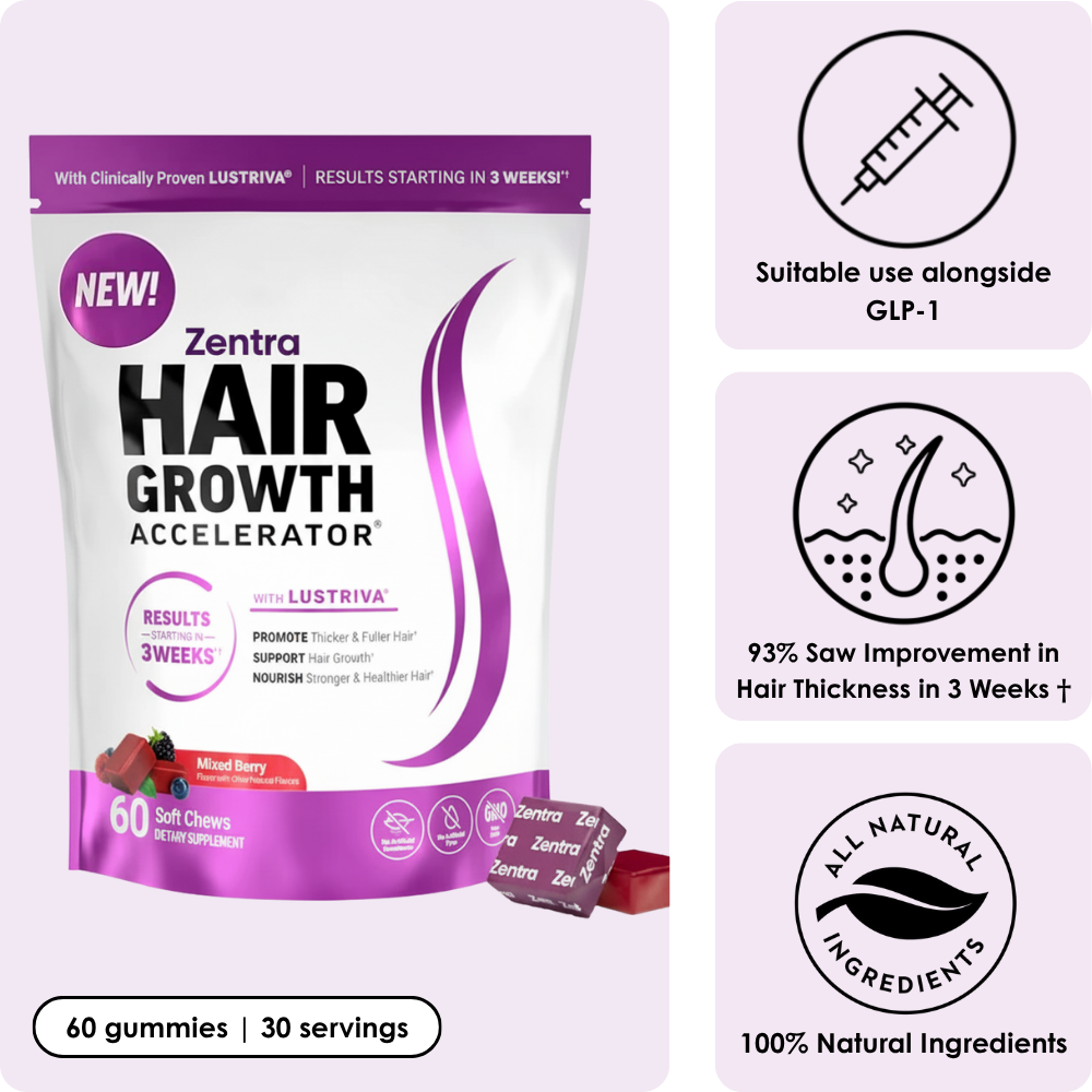 Hair Growth Soft Chews – Zentra