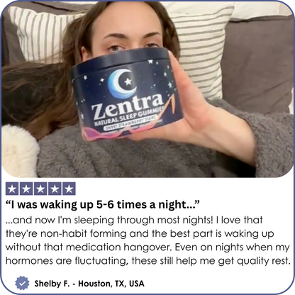 Zentra Melatonin-Free Sleep Gummies