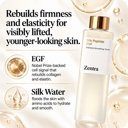 Zentra Korean Silk Water Peptide EGF Toner