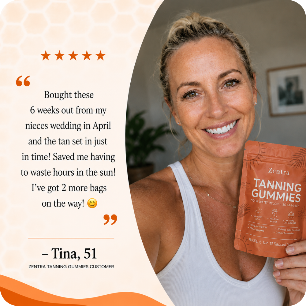 Zentra Tanning Gummies