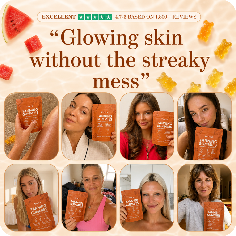 Zentra Tanning Gummies