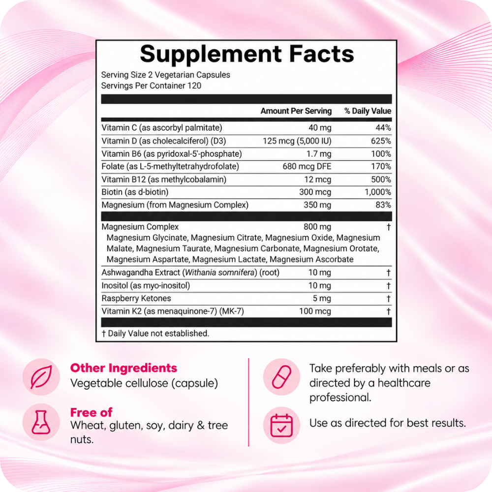 Magnesium Complex 20-in-1 for Women