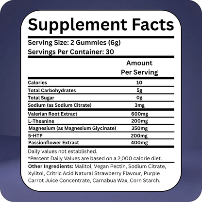 Zentra Melatonin-Free Sleep Gummies