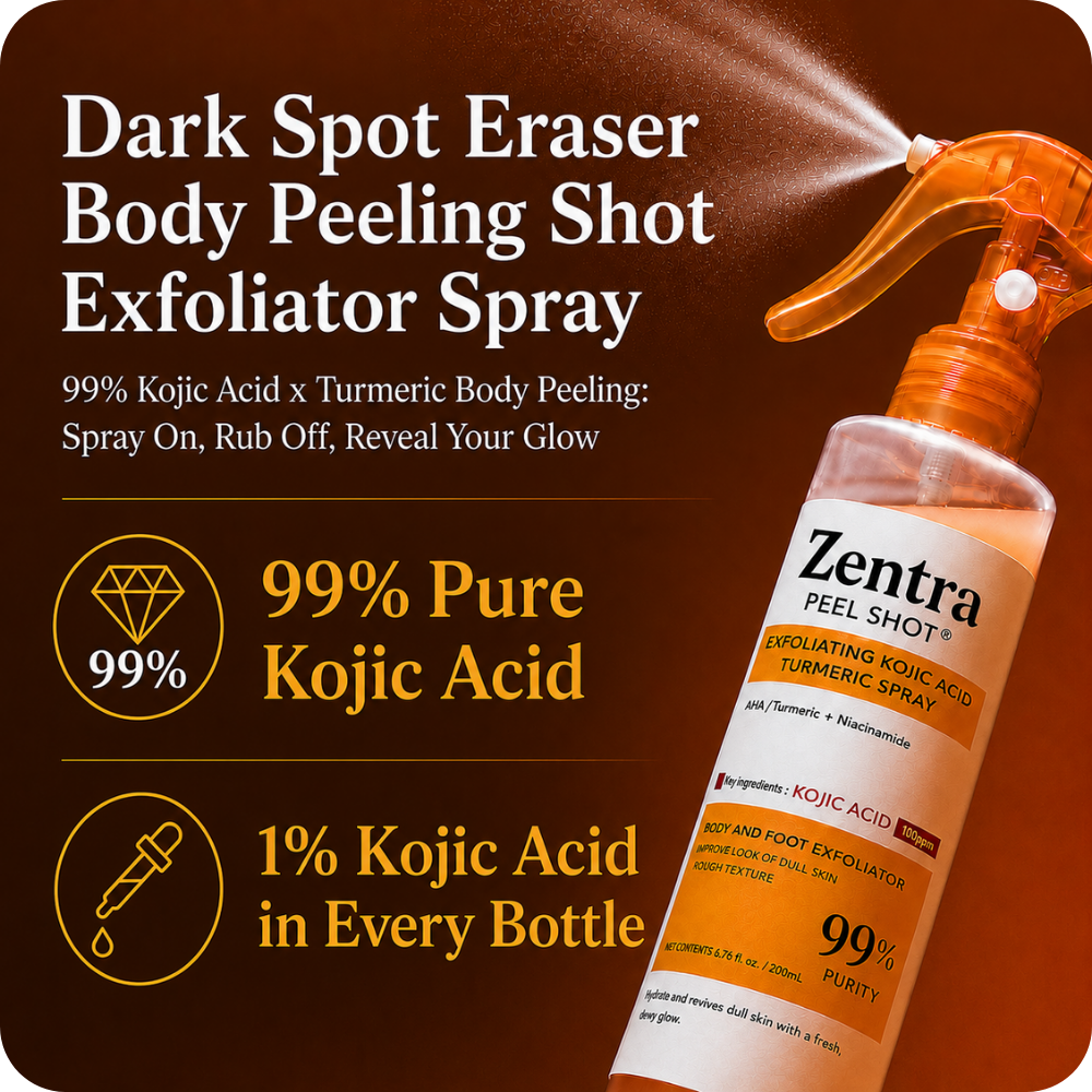 Zentra - Korean Kojic Acid Peel Shot