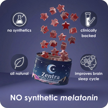 Zentra Melatonin-Free Sleep Gummies
