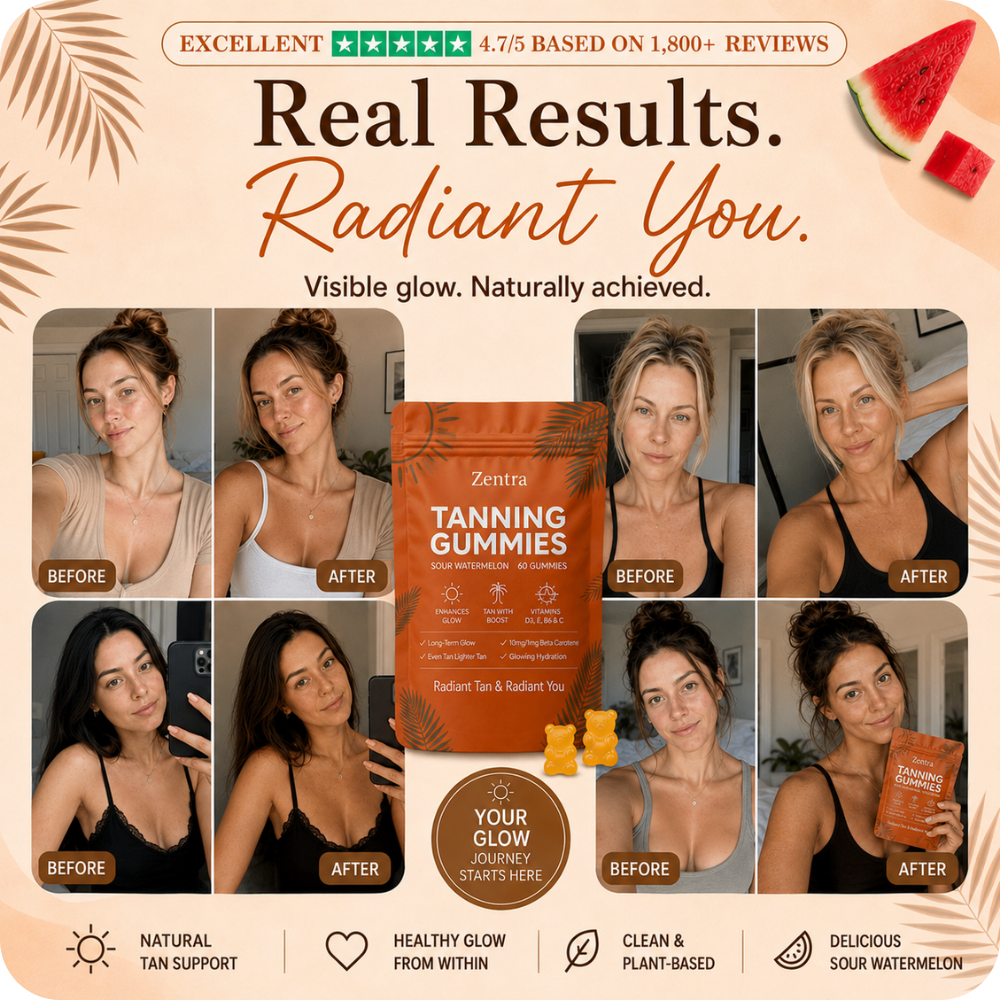 Zentra Tanning Gummies