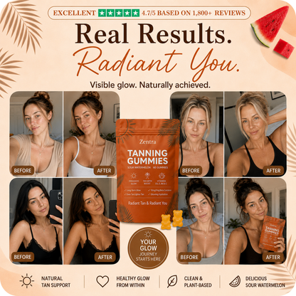 Zentra Tanning Gummies